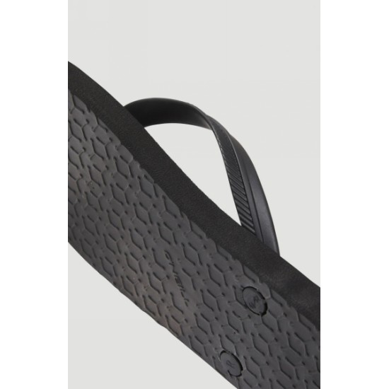 PROFILE SMALL LOGO SANDALS BLACK OUT