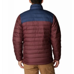 M POWDER LITE JACKET   ELDERBERRY/COLLAGIATE NAVY