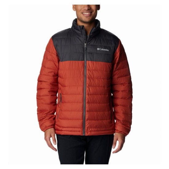 M POWDER LITE JACKET  WARP RED/SHARK