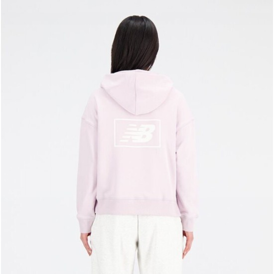 ESS AM FRTR HOOD PINK